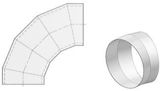Segmentbogen aus Edelstahl DN 500 - DN 1000 - Varinox Schweißformteile